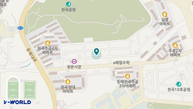 효심재가복지센터 위치 지도