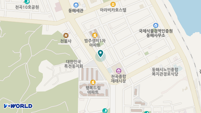 햇살재가요양센터 위치 지도