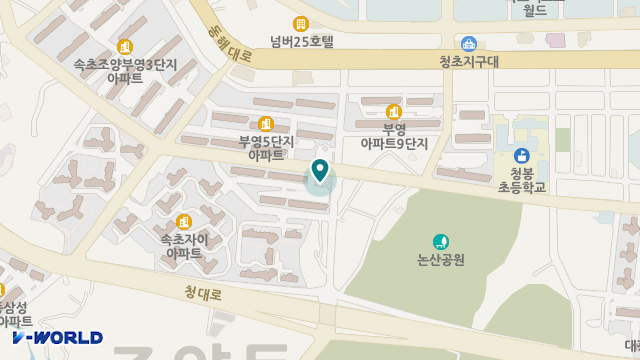 샬롬재가복지센터 위치 지도