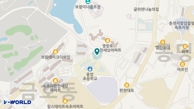 나눔재가노인복지센터 위치 지도