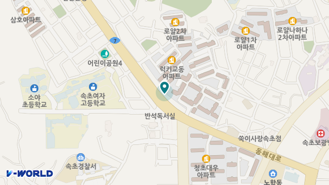 다정재가노인복지센터 위치 지도