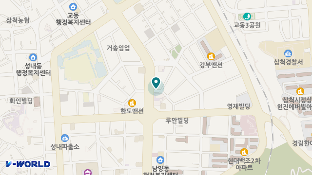 해드림재가복지센터 위치 지도