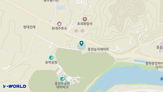 희망시니어통합센터 위치 지도