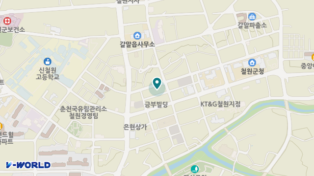 사랑애노인복지센터 위치 지도