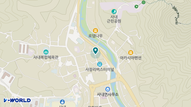 동행재가복지센터 사내지점 위치 지도