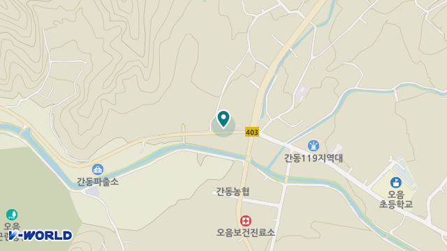 예재가복지센터 위치 지도