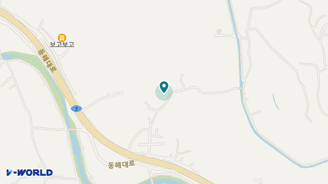양양재활재가노인복지센터 위치 지도