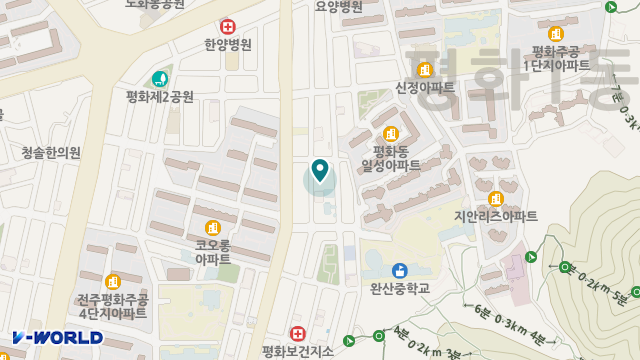 두리재가복지센터 위치 지도