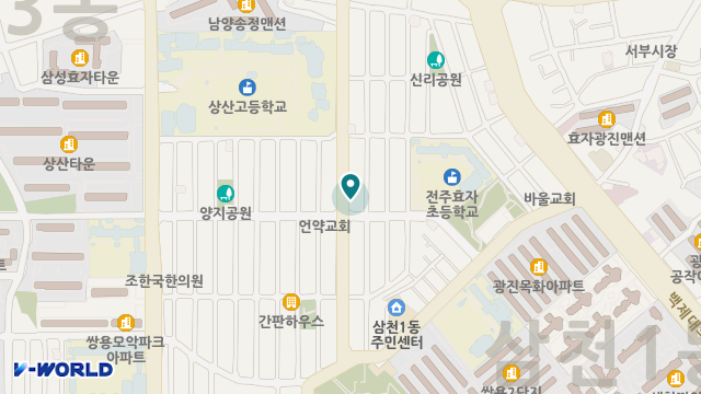 대성재가복지센터 위치 지도