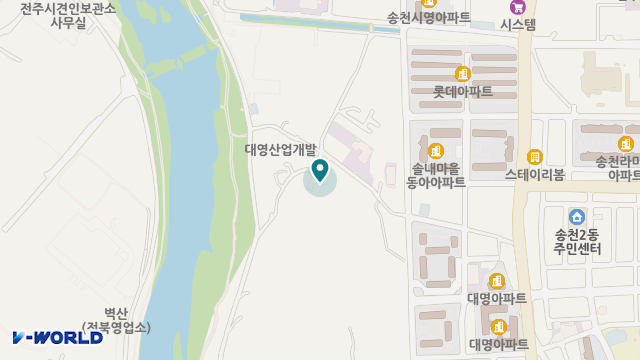 자연숲 주간보호센터 위치 지도