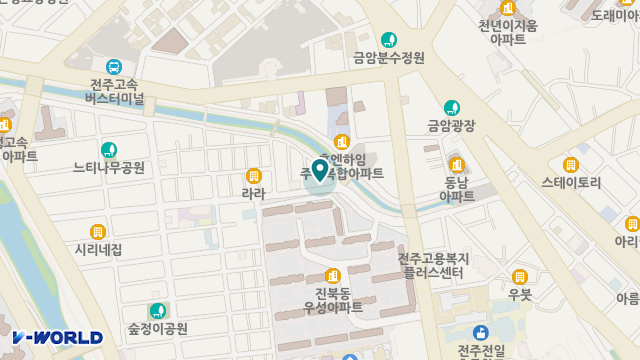 상진재가복지센터 위치 지도