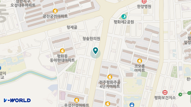 전주팔팔재가노인복지센터 위치 지도
