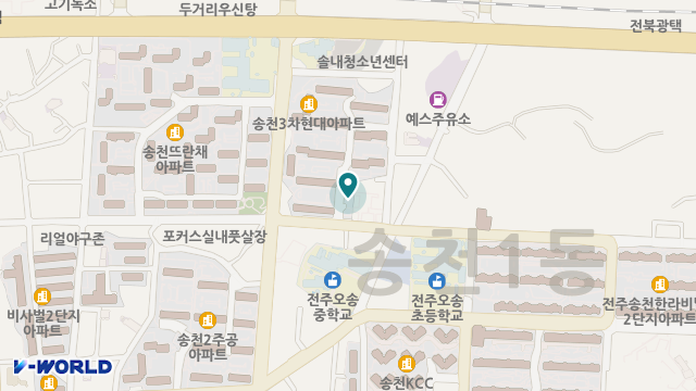 샬롬재가복지센터 위치 지도