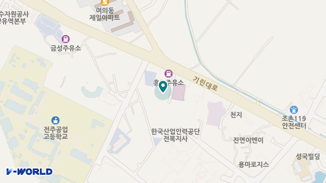 전주더나은 재활복지센터 위치 지도
