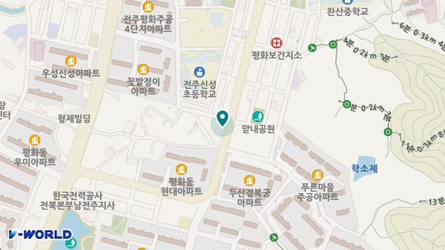 전주제일주간보호센터 위치 지도