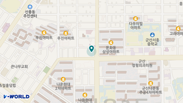 (주)한국주간보호 군산사랑센터 위치 지도