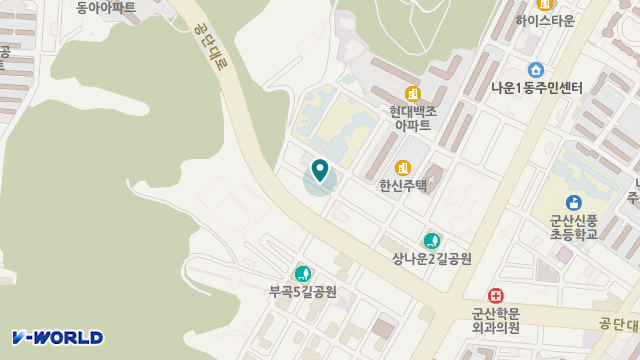 안심재가노인복지센터 위치 지도