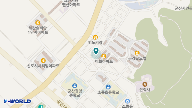 오색재가노인복지센터 위치 지도