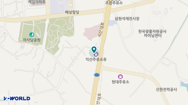 사랑방노인복지함열센터 위치 지도