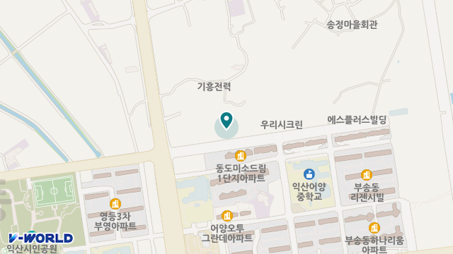 상록수재가복지센터 위치 지도