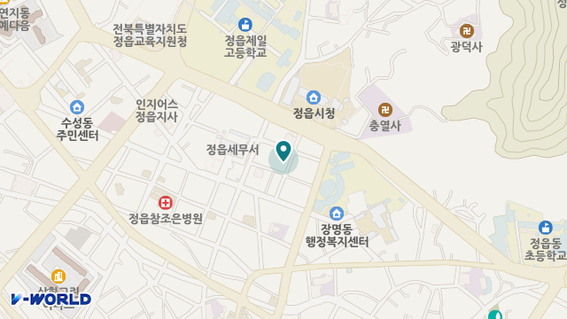 정읍사랑재가노인복지센터 위치 지도