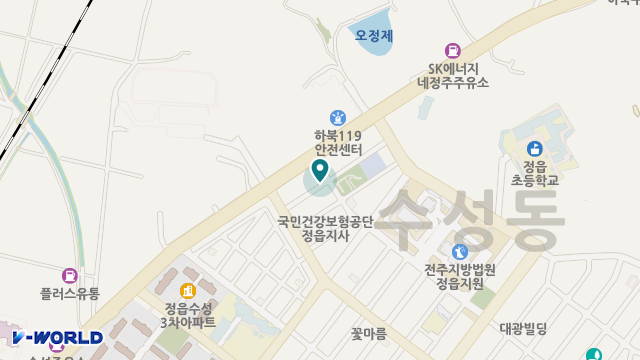 라온재가복지센터 위치 지도