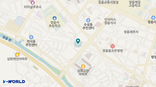 정읍재활주간보호센터 위치 지도