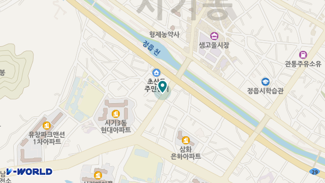 온누리재가복지센터 위치 지도