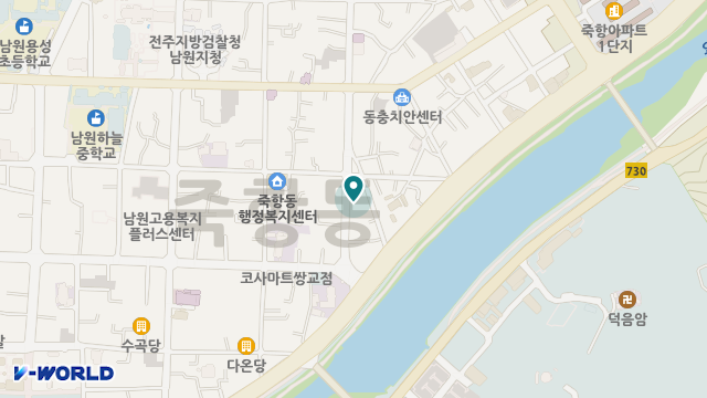 효담재가노인복지센터 위치 지도