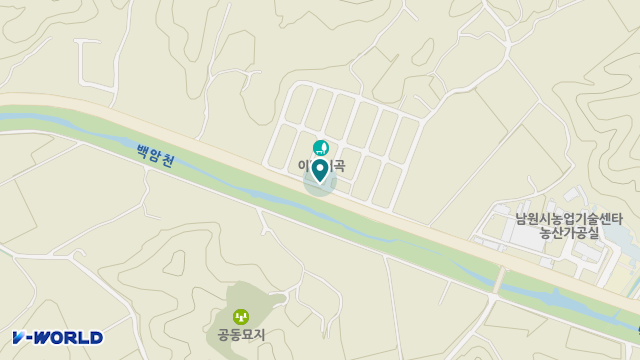 남원재가복지센터 위치 지도