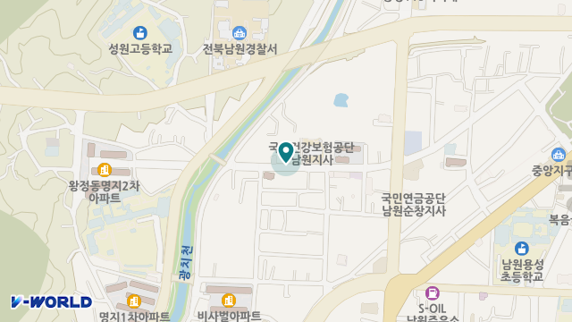 늘푸른재가복지센터 위치 지도