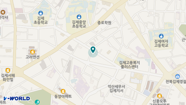 건강노인복지센터 위치 지도