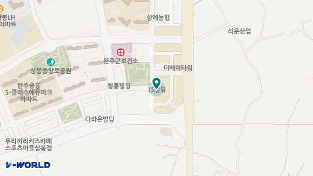 삼봉재활주간보호센터 위치 지도