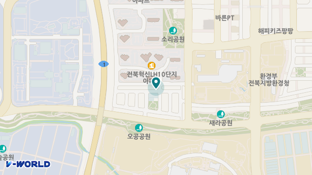 두리재가복지센터 위치 지도