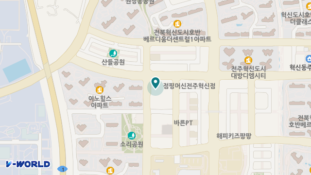 명인재가복지센터 위치 지도