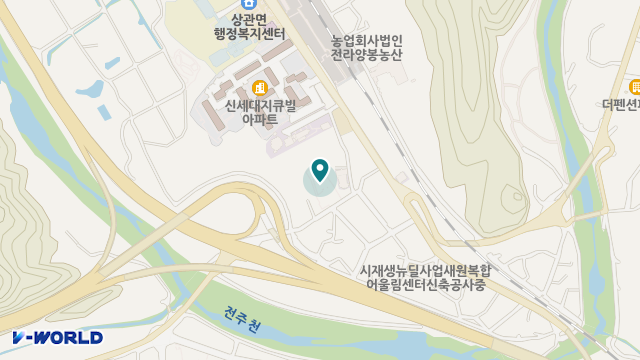 참조은노인복지센터 위치 지도