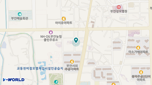 한마음복지센터 위치 지도