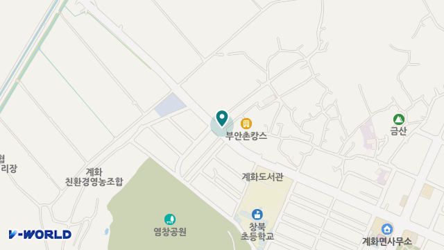 창북재가복지센터 위치 지도