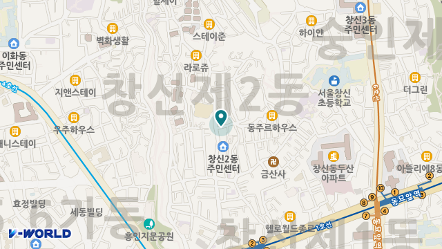 행복한재가노인복지센터 위치 지도