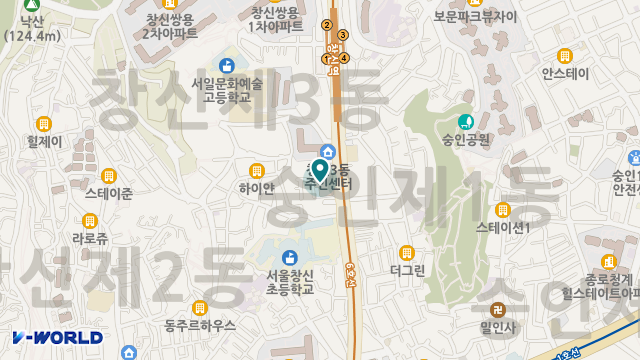 사회적협동조합 종로돌봄센터 위치 지도