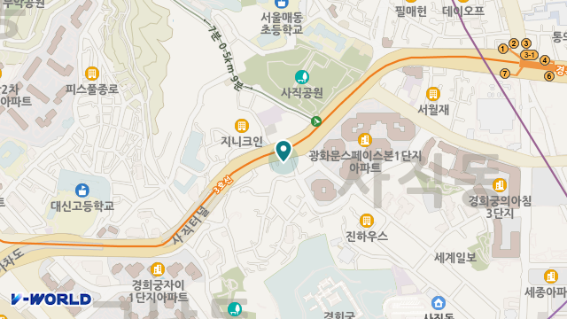 세종노인요양복지센터 위치 지도