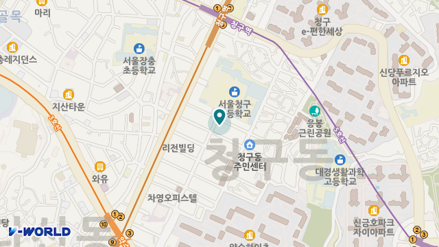 새생명재가노인복지센터 위치 지도