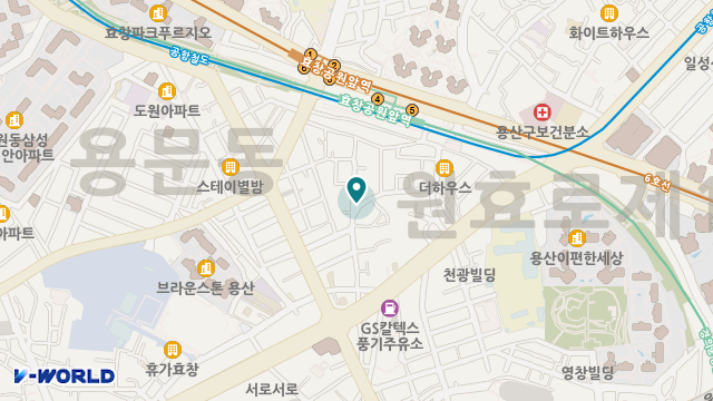 한마음재가노인복지센터 위치 지도