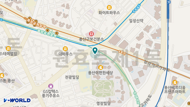 그린한빛노인복지센터 위치 지도