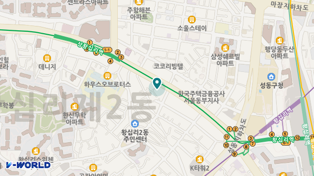 돌보인방문요양센터 왕십리점 위치 지도