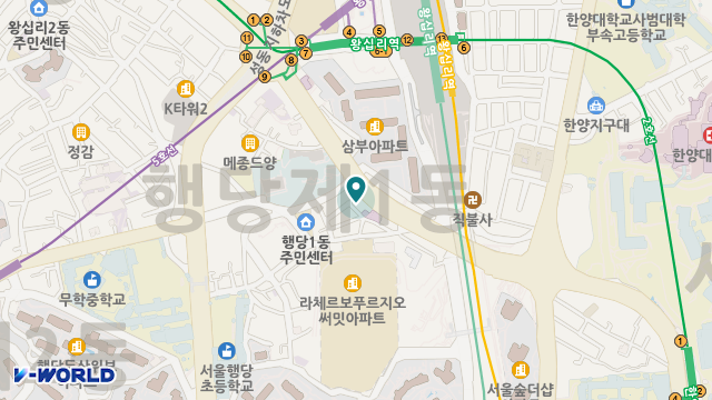 뉴서울 노인복지센터 위치 지도