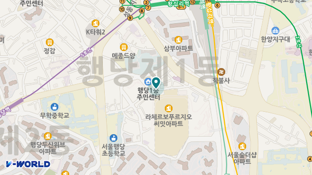 사랑재가노인복지센터 위치 지도