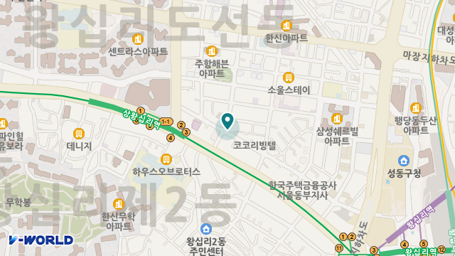 사랑의케어 재가복지센터 위치 지도