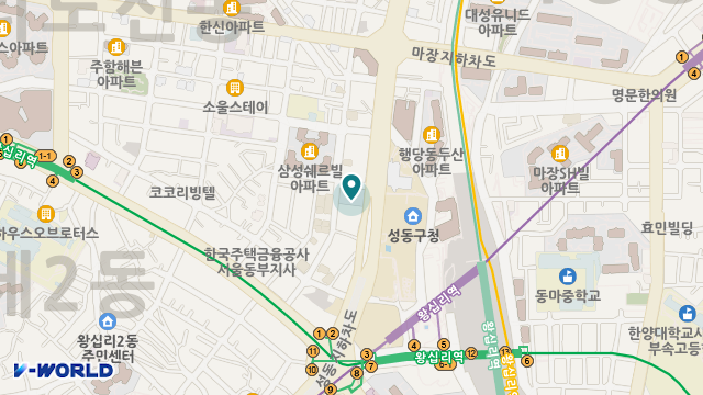 하늘빛재가방문요양 위치 지도