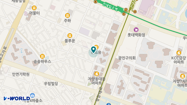 건국의료기 위치 지도